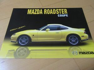 Mazda V^03 year 10 month Roadster coupe ( model NB8C) price chronicle ) catalog 