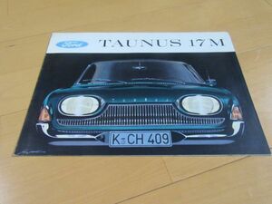  Ford V^67 year actual place Germany version tauns17M( car make publication ) old car catalog 