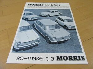  Morris V^67 year 9 month England version Mini Cooper etc. (8 car make ) old car catalog 