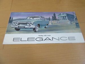  Ford V^62 year England version Zodiac Mk.Ⅲ old car exclusive use . small catalog 