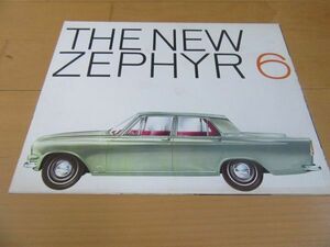  Ford V^63 year 2 month England version Zephyr 6 old car exclusive use . catalog 