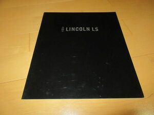  Ford V^99 year 10 month Lincoln LS( model GF-1LNAM87/86) price chronicle ) catalog 