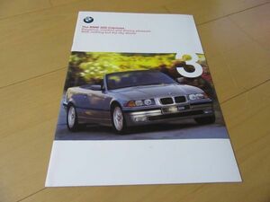 BMWV^98 year 2 month BMW328ⅰ cabriolet ( model E-BK28) main various origin & equipment publication ) exclusive use catalog 