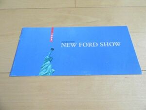  Ford close iron motors V^ Ford line-up old car small catalog 