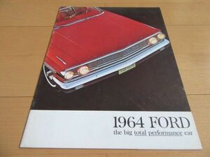  Ford V^63 year 8 month USA version Galaxy & custom & Country old car catalog 