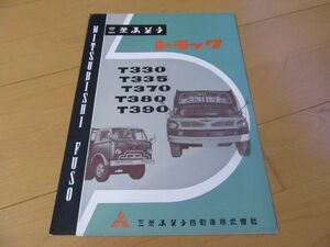  Mitsubishi Fuso automobile ( stock )V^ MMC Fuso truck old car . catalog 