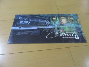  Ford V^64 year Canada version Mercury comet ( car make publication ) old car catalog 