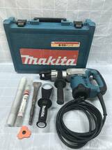 makita マキタ 電動ハンマ HM0830 100V 電動ピック 電動工具 斫り 大工道具 工具 コード式 ケース付き 職人 DIY 趣味 コレクター_画像1