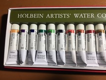 ■□ 未使用 透明水彩絵具 HWC18 HOLBEIN ホルベイン 18色セット / 絵具 □■ 発送 レターパックライト370_画像2