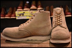 【8D 良品 08年】レッドウィング 8167 スエード アイリッシュセッター ホーソーンアビレーン プレーントゥ ブーツ redwing HOPESMORE