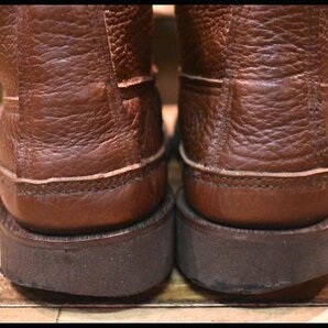 【8.5EE? 良品】RUSSELL MOCCASIN ラッセルモカシン スポーティングクレーチャッカ ダブルモカシン ブラウン 茶 編み上げ ブーツ HOPESMOREの画像7