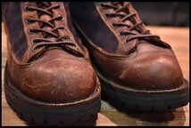 【7.5EE 中古 白タグ】Danner ダナー エクスプローラー 38800X ブルー 青 ゴアテックス GORE-TEX ビブラム 編み上げ ブーツ HOPESMORE_画像6