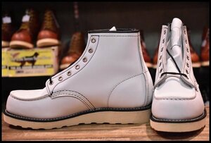 【8E 未使用 BEAMS別注 19年】レッドウィング 8871 アイリッシュセッター 白 レースアップ ビームス ブーツ redwing HOPESMORE