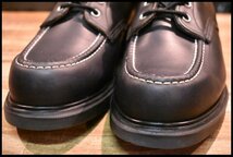 【10E 美品 羽タグ 98年】レッドウィング 8133 スーパーソール 黒 ブラッククローム モックトゥ レースアップ ブーツ redwing HOPESMORE_画像5