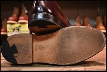 【9D 箱付 美品】ALDEN オールデン 1339 チャッカ バーガンディ コードバン シューズ 編み上げ 短靴 ブーツ HOPESMORE_画像3