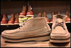 【10EE 良品】RUSSELL MOCCASIN ラッセルモカシン スポーティングクレーチャッカ ダブルモカシン ララミースエード 短靴 ブーツ HOPESMORE