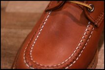 【8.5D 未使用 16年】レッドウィング 8103 オックスフォード 赤茶 オロラセット モックトゥ ローカット 短靴 ブーツ redwing HOPESMORE_画像9