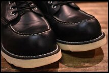 【9E 良品 犬タグ 97年】レッドウィング 8179 アイリッシュセッター 黒 ブラッククローム モックトゥ ブーツ redwing HOPESMORE_画像6