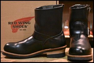 [8.5D box attaching superior article 13 year ] Red Wing 2976 Short engineer black black chrome steel tu boots redwing HOPESMORE