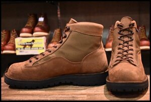 【11EE 良品 白タグ】Danner ダナーライト2 33000 ブラウンヌバック 茶 ゴアテックス GORE-TEX 編み上げ ブーツ HOPESMORE