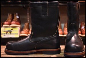 【8.5 未使用】Danner ダナー RIVERTON リバートン D514123 黒 ブラック ビブラム プルオン ブーツ HOPESMORE