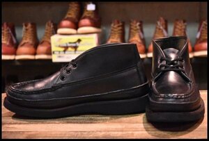 [8E superior article ]RUSSELL MOCCASIN Russel Moccasin sport ngkre- chukka black short shoes braided up boots HOPESMORE