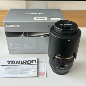 TAMRON SP 70-300mm F4-5.6 Di VC USD for Canon（A005E）