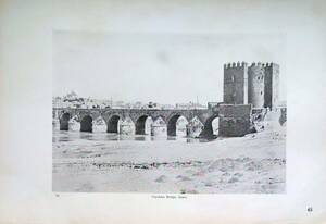 20240410045〇世界橋梁写真集 Cordoba Bridge スペイン 大正１５年〇和本古書古文書