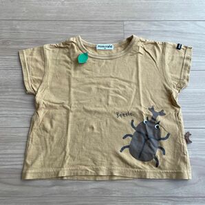 しまむら購入　mimorandカブトムシ柄半袖Tシャツ　【100cm】