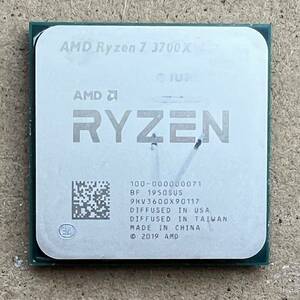 完全ジャンク　Ryzen 7 3700X　AMD CPU　ピン抜け・ピン折れあり　ソケットAM4