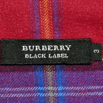 即決★BURBERRY BLACK LABEL★メンズ3≒L位 長袖ボタンダウンシャツ バーバリーブラックレーベル 廃番 チェック柄 綿100％ 三陽商会_画像8