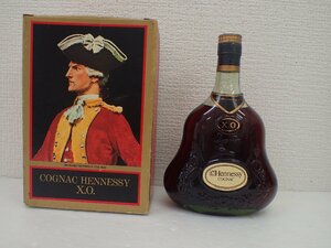 【大黒屋】【未開栓】Hennessy ヘネシー XO 金キャップ グリーンボトル ブランデー 700ml 40%【１円スタート】