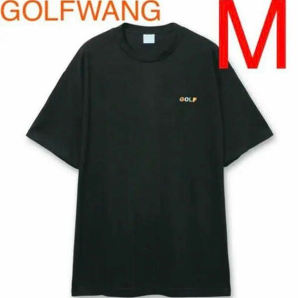 最終値下げ【M]Multi Color 3D Mini LogoGolf Tee Tシャツ 黒 ブラック