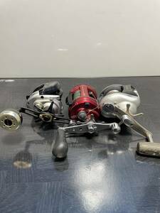 リ-ル ABU MAX DLC ダイワ 150R Captain Plus 1000r まとめ 3台 中古