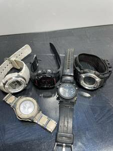 G-SHOCK G-610 G-300LV G-100ST G-550FB MGS-3100C 腕時計 CASIO カシオ CASIOカシオ まとめ 5台 中古