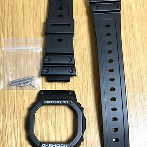 【新品純正品】CASIO G-SHOCK DW-5600UE DW-5600E DW-5600 新品取り外し品 互換ベゼル ベルト