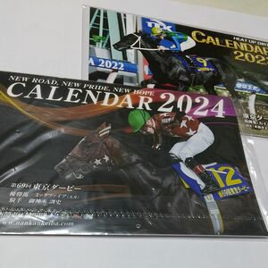  南関東4競馬 オリジナルカレンダー 2023・2024年 2冊セット