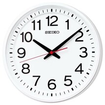 セイコー クロック クォーツ 壁掛け時計 KX623W 教室 学校 オフィスタイプ アナログ SEIKO CLOCK_画像1
