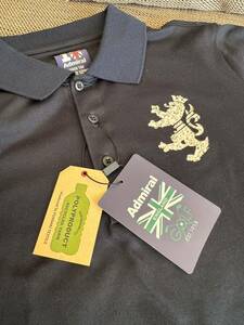 アドミラル ゴルフ ポロシャツ Admiral GOLF 10th ANNIVERSARY POLO SHIRTS 半袖ポロ M メンズ 10周年モデル