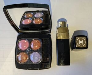 CHANEL Chanel LES 4 color eyeshadow & atomizer 