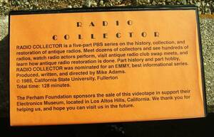 RADIO COLLECTOR