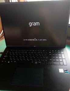 1 jpy ~LG gram 17Z90Q-KA78J1 Core i7-1260P 16GB 17 -inch WQXGA IPS SSD1TB laptop free shipping 2022 year 6 month manufacture beautiful goods 