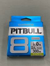 シマノ(SHIMANO) PL-M78S PITBULL(ピットブル) 8 300m 1.0号 ライムグリーン _画像1