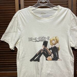 1スタ 再落無し AGOZ 白 アニメ Tシャツ デスノート ピンナップガール 天音みさ 90s 00s ビンテージ アメリカ 古着 ベール 卸 仕入れ