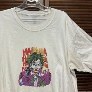 1スタ 再落無し AGZX 白 ムービー Tシャツ ジョーカー JORKER アメコミ 映画 90s 00s ビンテージ 古着 ベール 卸 仕入れ