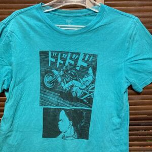 1スタ 再落無し AGZJ 水色 アニメ Tシャツ アキラ AKIRA コミック キャラ 90s 00s ビンテージ 古着 ベール 卸 仕入れ