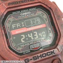 TU26 [送料無料/中古良品] CASIO カシオ G-SHOCK Gショック DIGITAL クォーツ腕時計 GX-56SL ボルドー_画像6