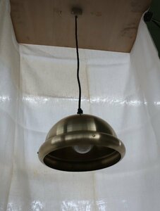 真鍮製照明灯　ペンダントランプ　照明灯　 照明器具　真鍮　銅 　レトロ　アンティーク　K-972