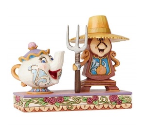  figure * Beauty and the Beast Cogu swa- spot Hara person Disney Traditions A