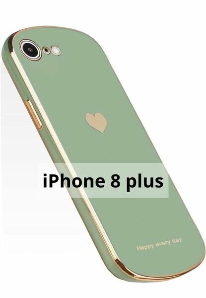 iPhone8 ケース iPhone7ケース iPhoneSE ケース 第2世代 第3世代 兼用 かわいい メッキ加工 